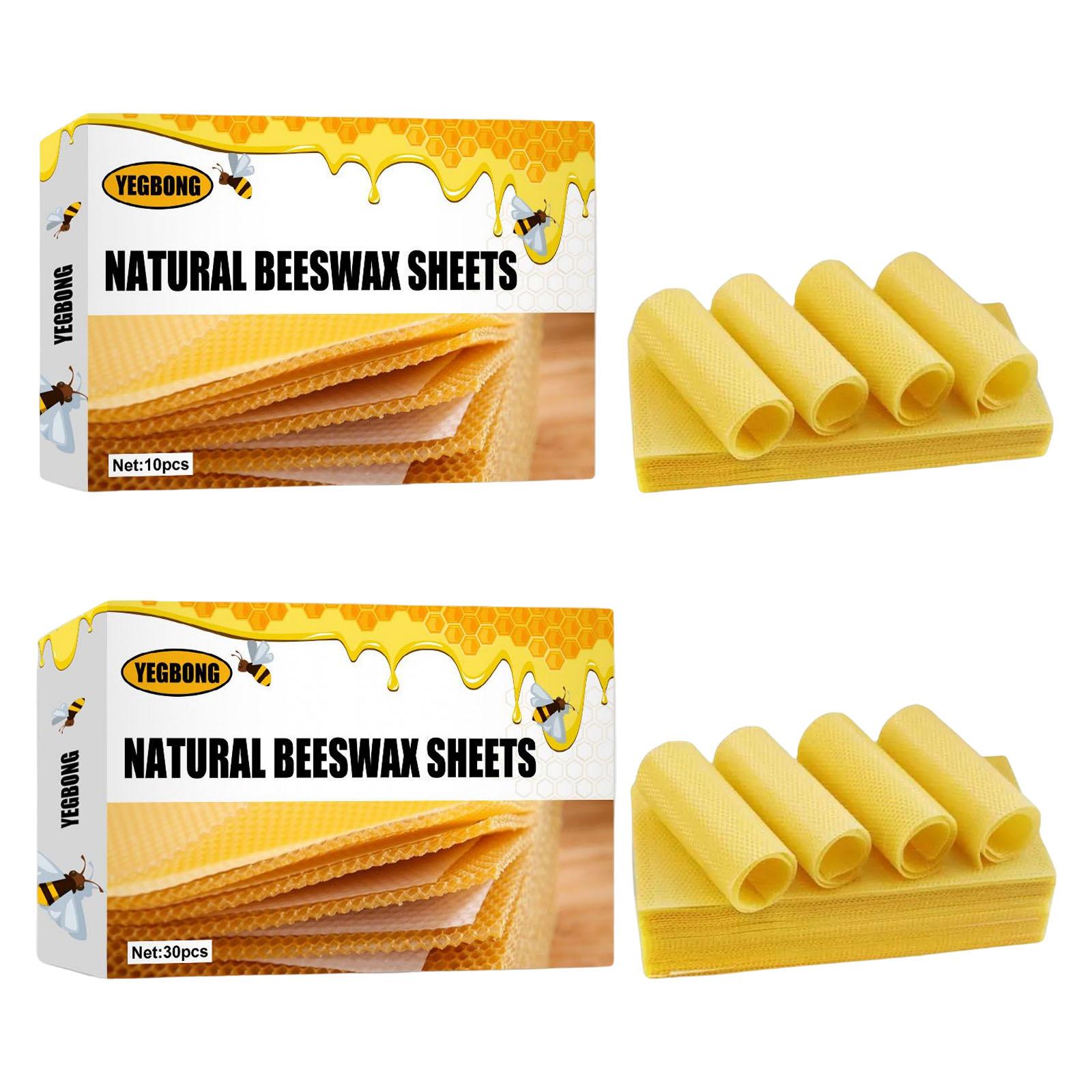 Candle Making Kit Beeswax - Feuilles de cire d'abeille, feuilles de