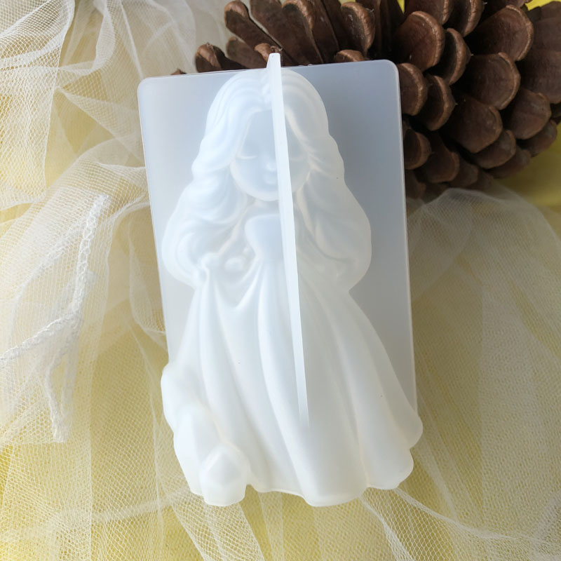 Candle Making Tutorial - Moule à bougie princesse 3D en