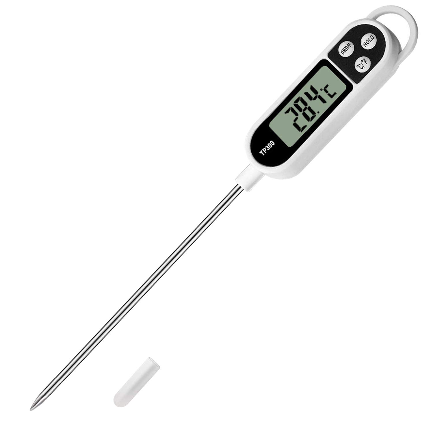 Thermometer Candy Candle - Thermomètre numérique pour viande et aliments,