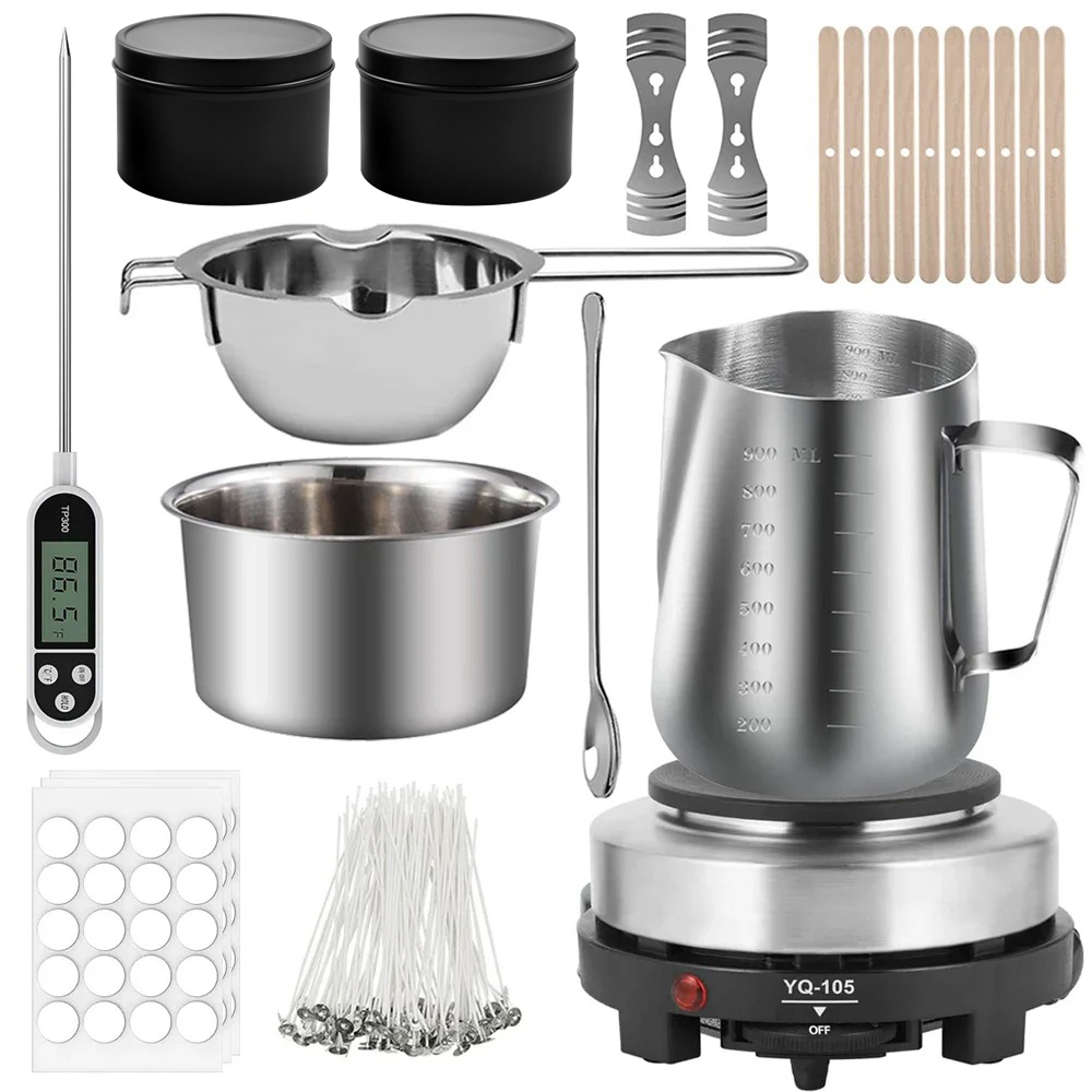 Candle Making Pot - Glintmos Kit de fabrication de bougies