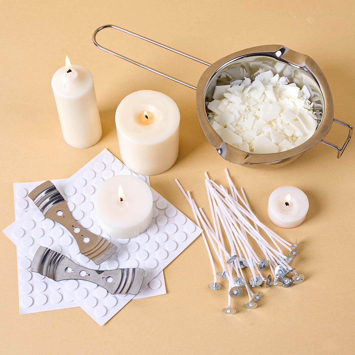 Candle Making Pot - Kit d'outils de fabrication de bougies