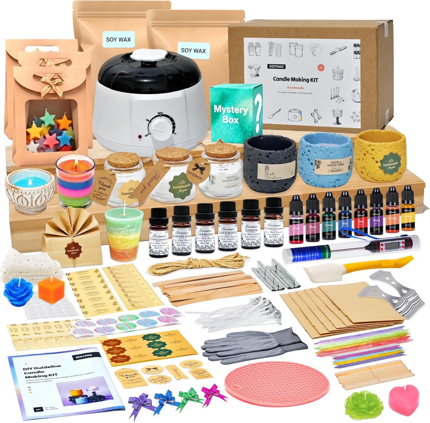 Candle Making Kit For Beginners - Kit de fabrication de bougies de