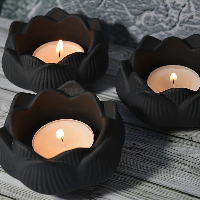 Kraft Box Candle - Moules en résine de Silicone fleur