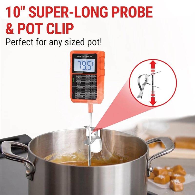 Thermomètre numérique étanche  - Thermometer Candy Candle avis et prix
