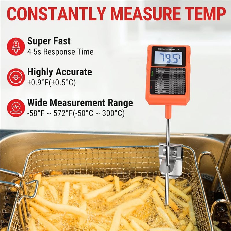 Thermomètre numérique étanche  - Thermometer Candy Candle avis et prix