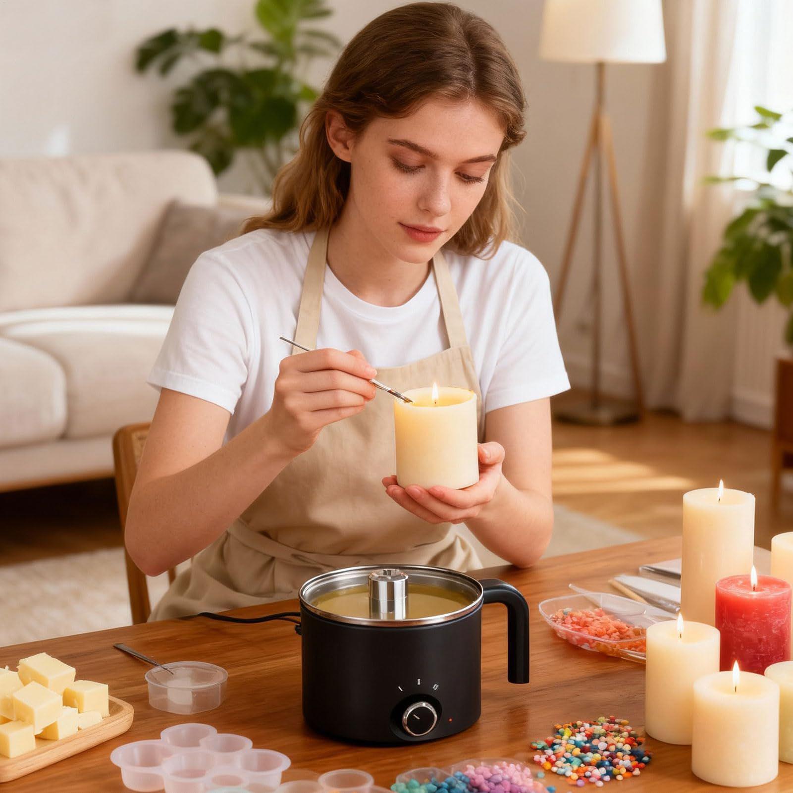 Pot à cire électrique en acier - Candle Making Pot avis et prix