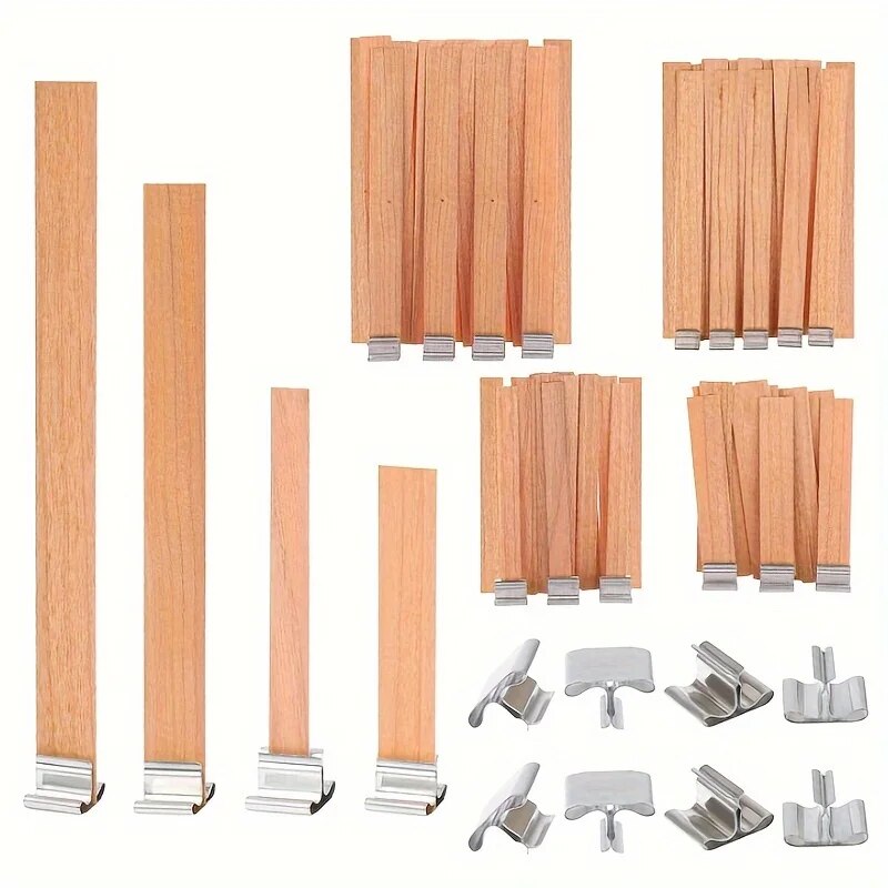 Mèche de bougie en bois de hau - Candle Making Kit Beeswax avis et prix
