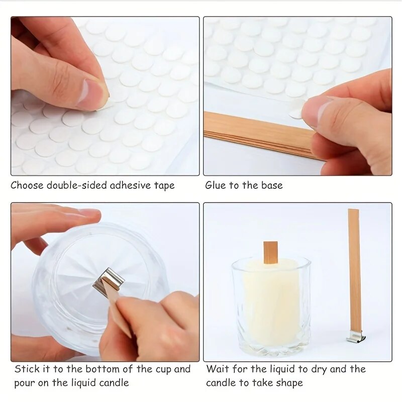 Mèche de bougie en bois de hau - Candle Making Kit Beeswax avis et prix