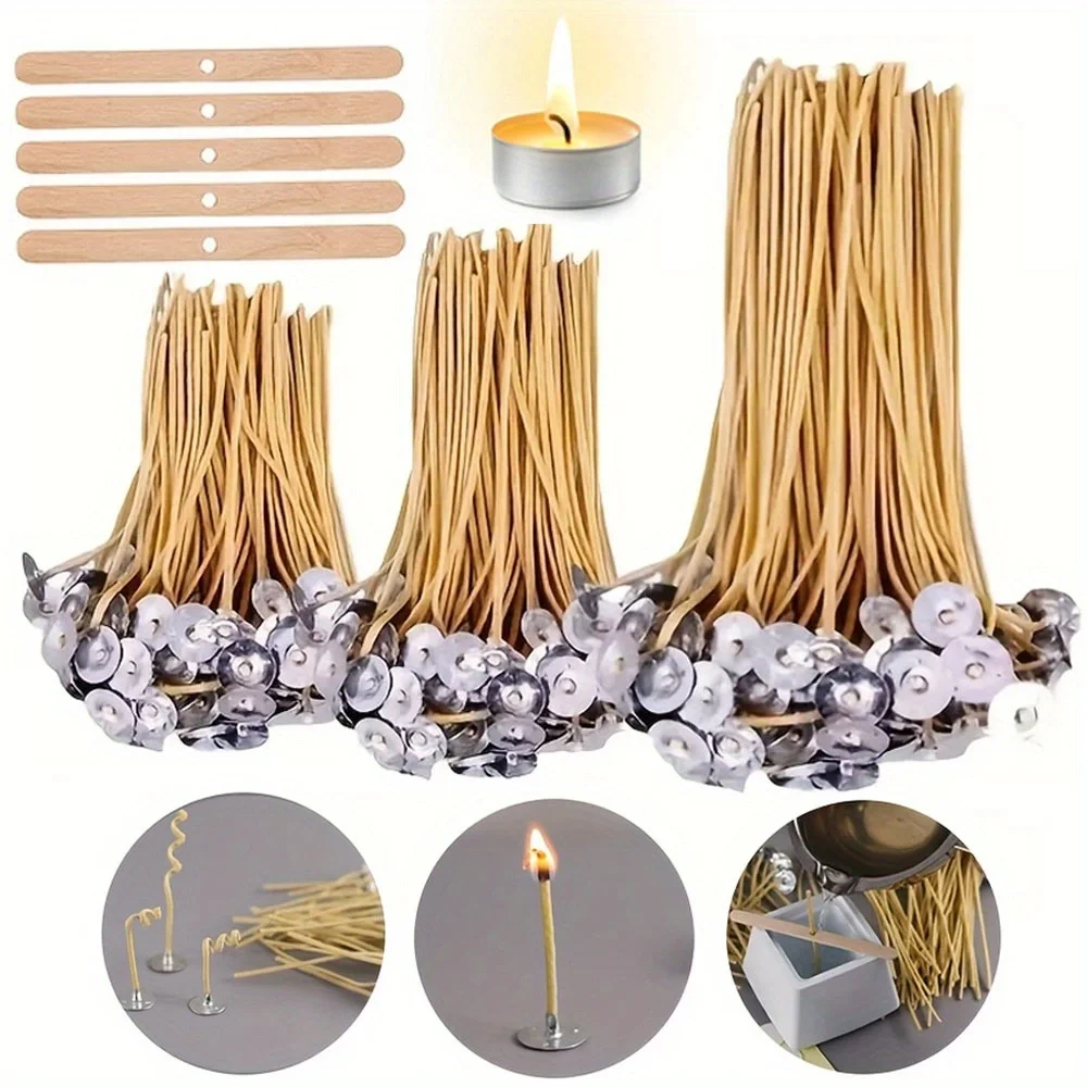 Mèches de bougie 50 pièces 8 p - Candle Making Kit Beeswax avis et prix
