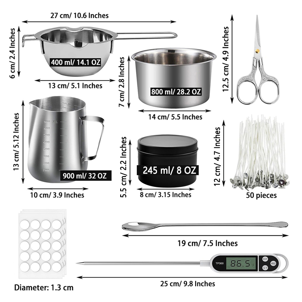 Glintmos Kit de fabrication de - Candle Making Pot avis et prix