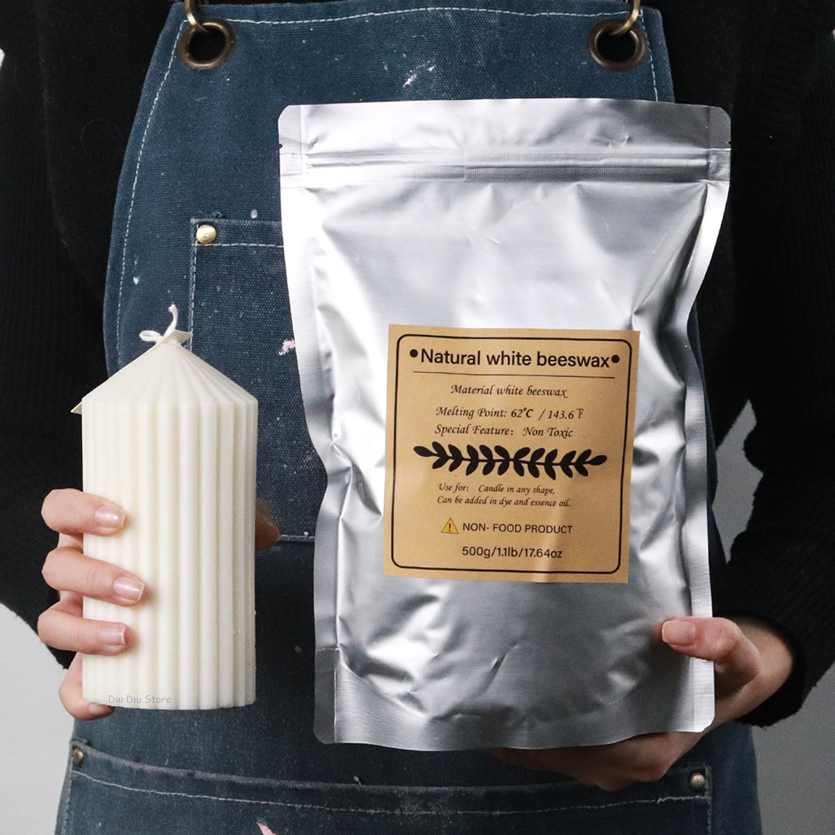 Cire d'abeille blanche, bougie - Candle Making Kit Beeswax avis et prix