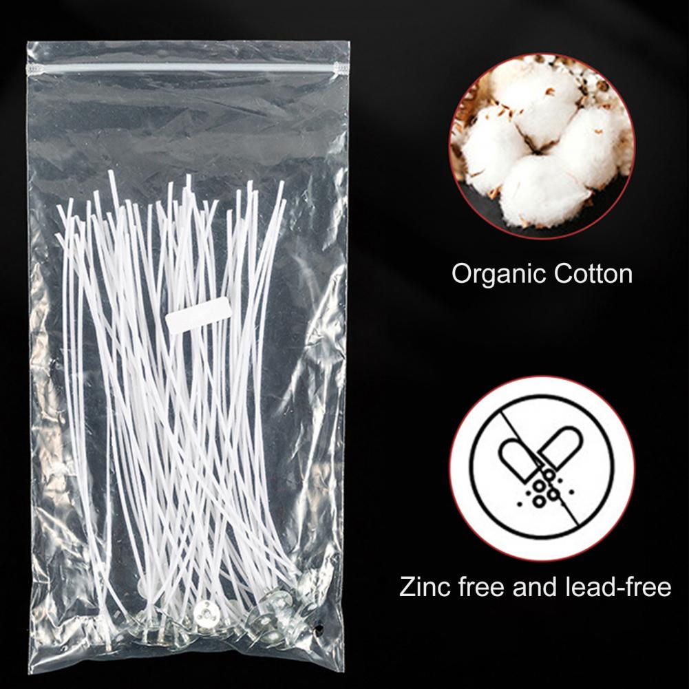 Mèches de bougies en coton, 50 - Candle Making Kit Beeswax avis et prix