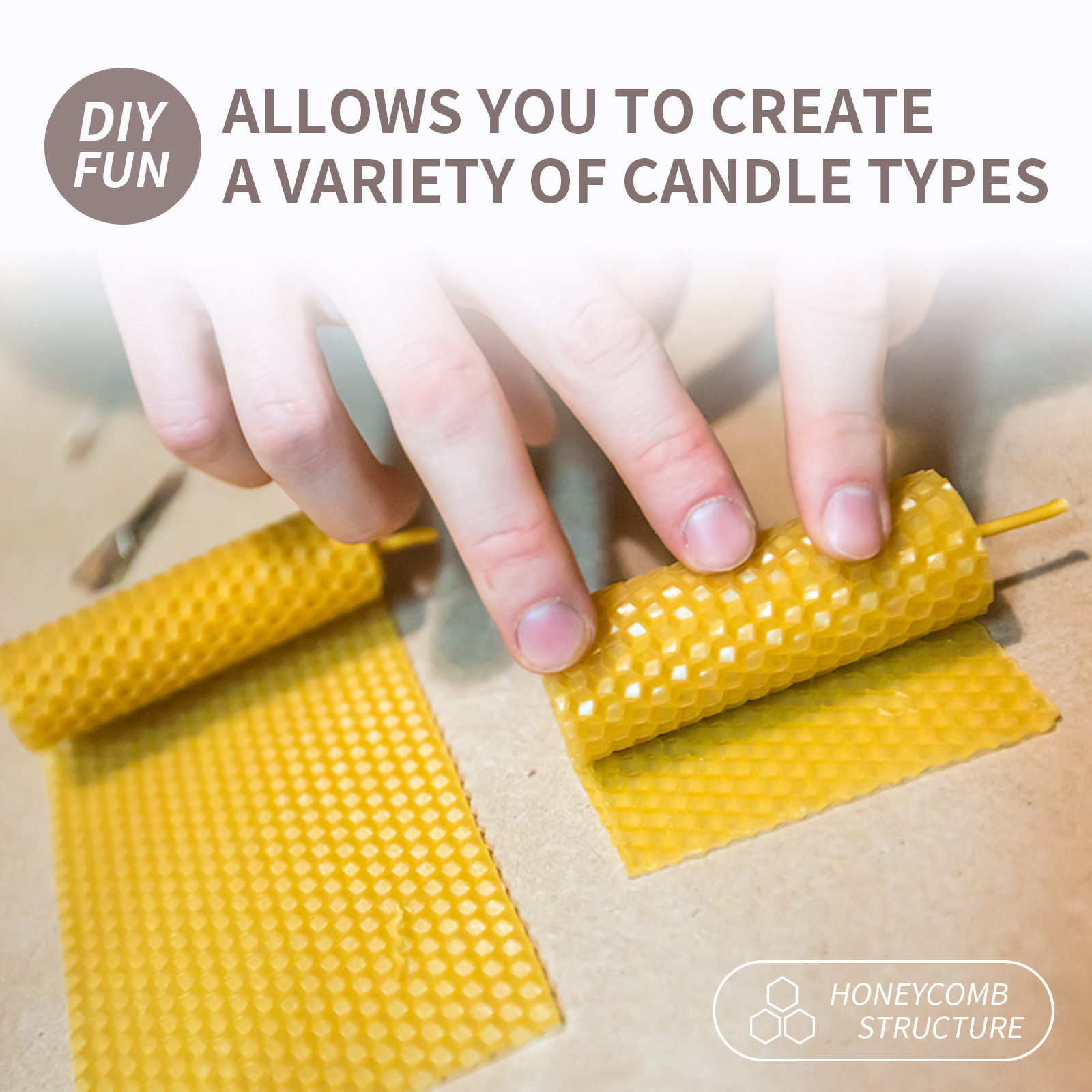 Feuilles de cire d'abeille nat - Candle Making Kit Beeswax avis et prix