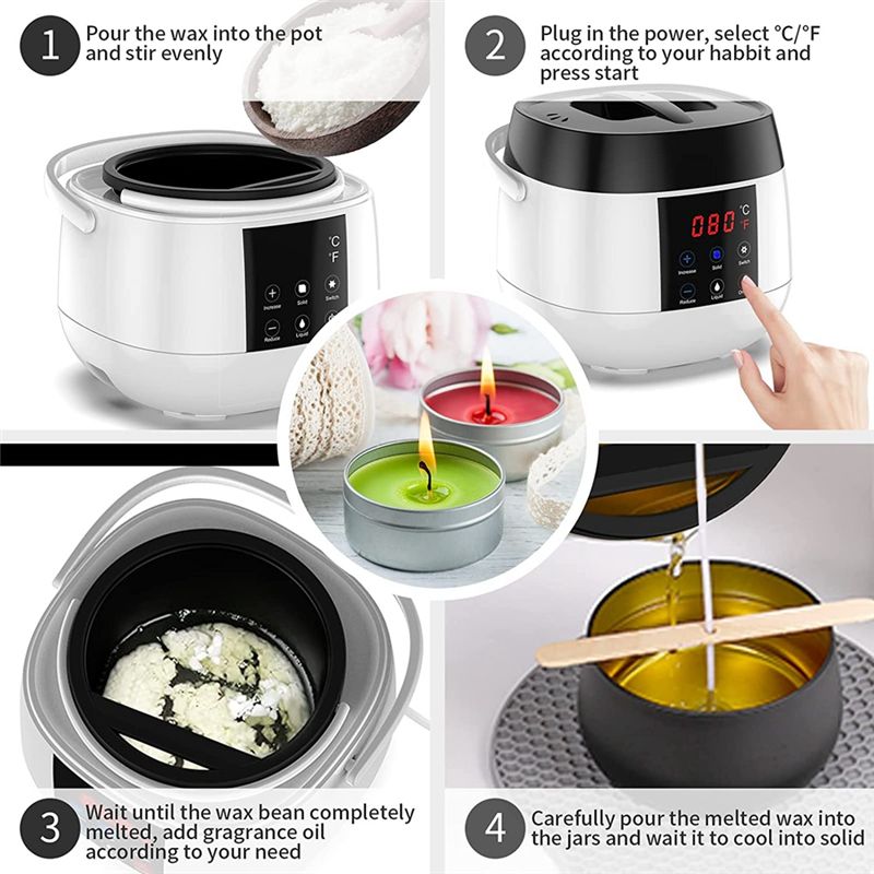 Pot de fusion de cire AEE4 pou - Candle Making Pot avis et prix