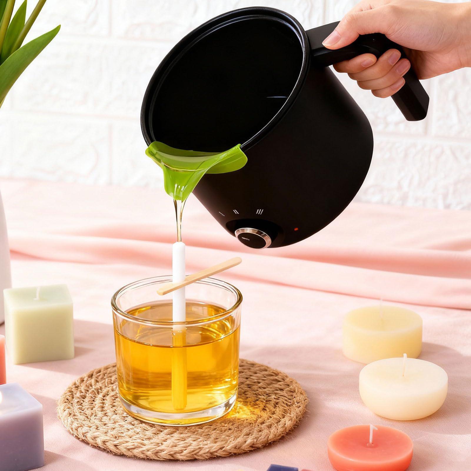 Pot à fondue électrique en aci - Candle Making Tutorial avis et prix