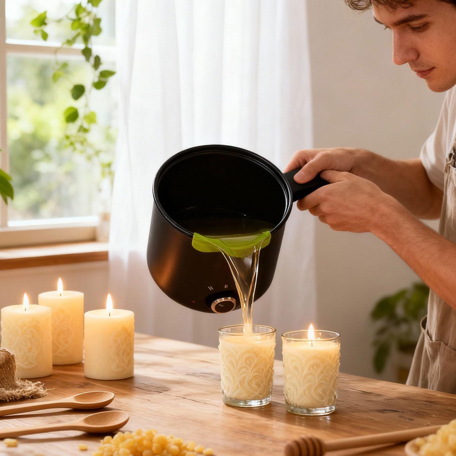 Pot à fondue électrique en aci - Candle Making Tutorial avis et prix