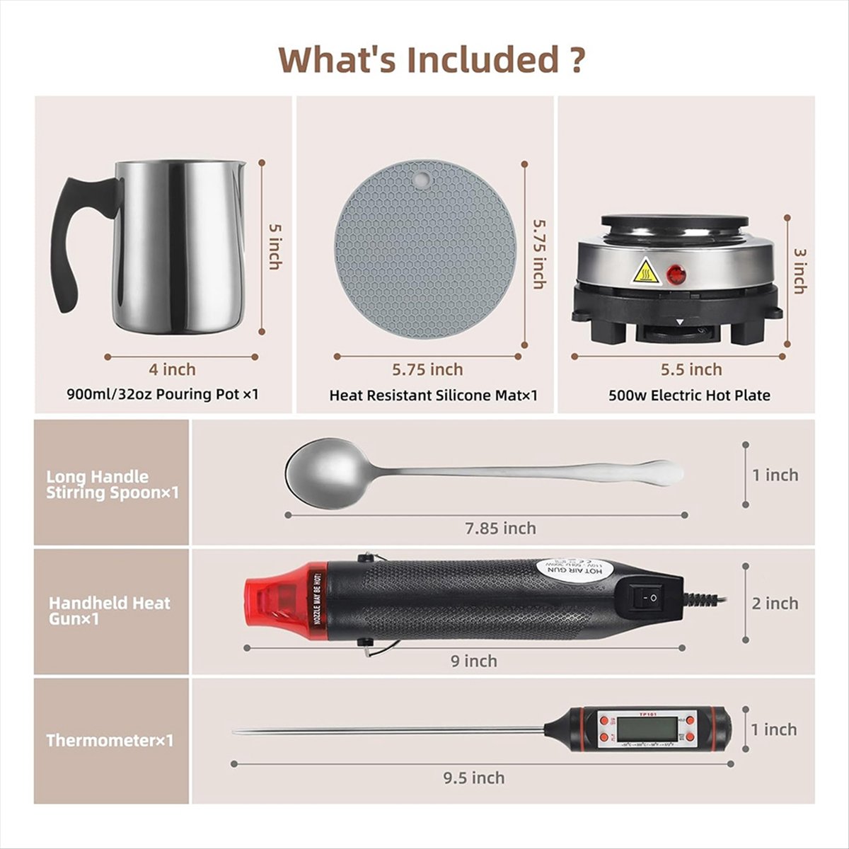 Kit de fabrication de bougies, - Candle Making Kit For Beginners avis et prix
